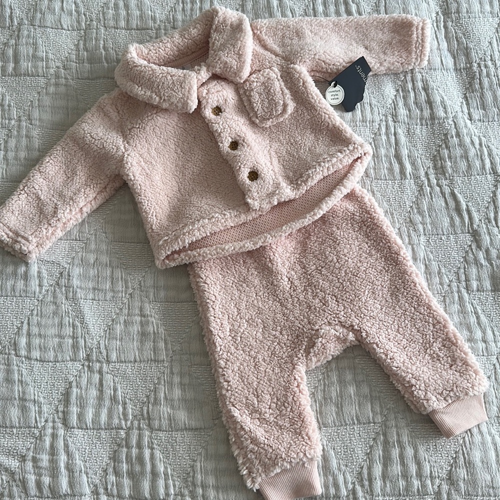Modern Moments by Gerber Faux Sherpa Set